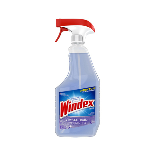 WINDEX 70208-XCP8 Ammonia-Free Glass Cleaner Crystal Rain Scent 23 oz  Liquid - pack of 8