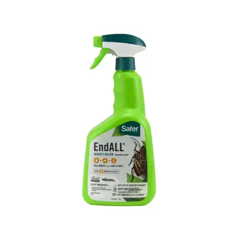 End All Insect Killer, Liquid, 32 oz Bottle Yellow