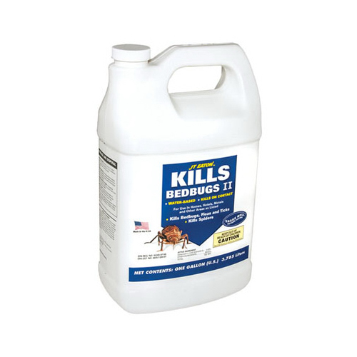 JT Eaton 207-W1G Bed Bug Insecticide, Liquid, Spray Application, 1 gal