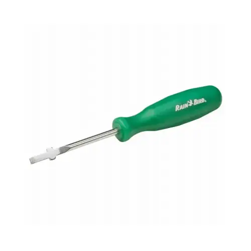 Rotor Screwdriver, Plastic Handle Green