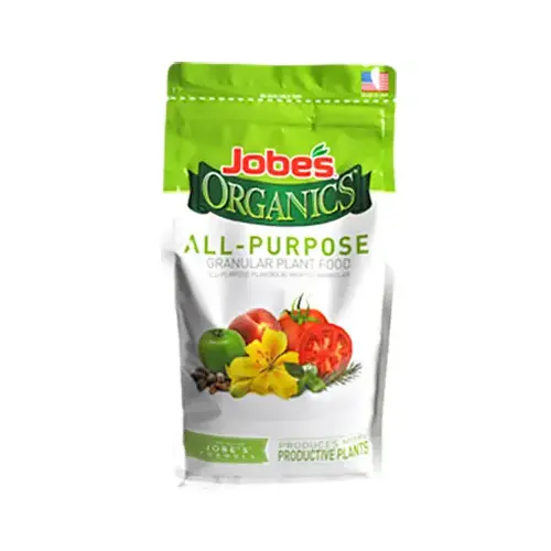 All-Purpose Organic Plant Food, 4 lb, Granular, 4-4-4 N-P-K Ratio Brown