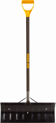 True Temper 1639300 Arctic Blast Snow Pusher, 42 In. D-Grip Wood Handle, 24 In. Blade