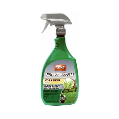 Nutsedge Killer, Liquid, Spray Application, 24 oz Bottle Clear