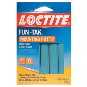 Loctite Fun-Tak Removable Mounting Putty - Blue, 2 oz - Fry's Food