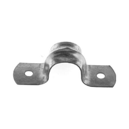 2 Hole Strap 2" D Steel Silver - pack of 10