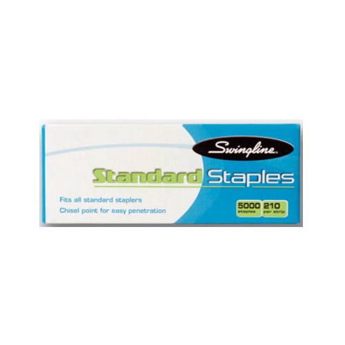 Standard Staple, 1/4 in L Leg - pack of 5000 - pack of 6