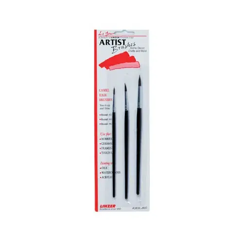 Artist Paint Brush Set No. 2/4/6 Round