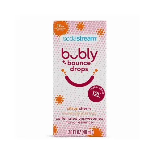 SodaStream 1525251010 Fruit Drops Bubly Bounce Cherry Citrus 40 ml