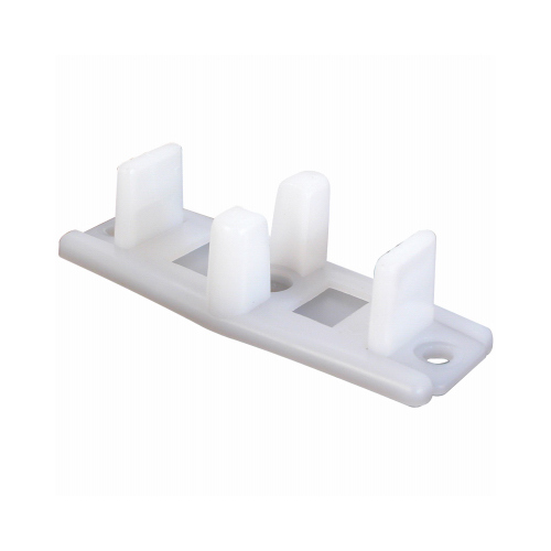 Prime-Line 16136 Bypass Door Guide, 3/4-In. High, Adjustable Nylon, 2-Pk.