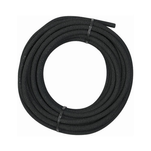 Drip Irrigation Soaker Tubing Polyethylene 1/4" D X 60 ft. L Black