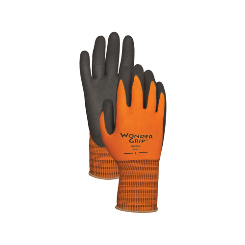 Grip Gloves Wonder Grip Black/Orange M Black/Orange