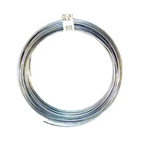 Wire 0.101 - 0.106" D X 50 ft. L Galvanized Steel 12 Ga. Galvanized - pack of 12