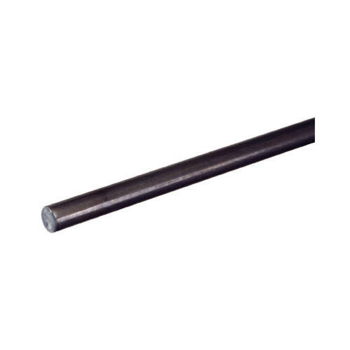 Unthreaded Rod 1/4" D X 72" L Steel Weldable - pack of 5