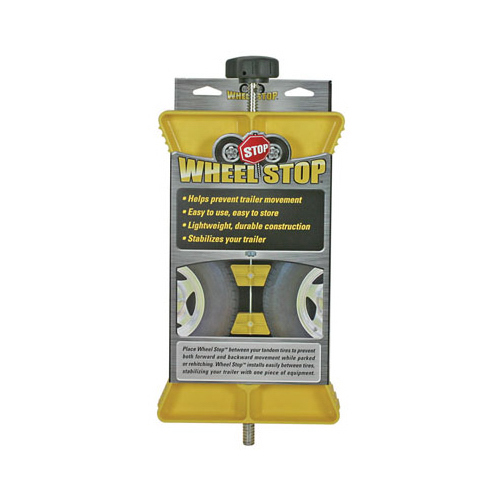 Wheel Stop For 26 - 30"ch Tires Yellow
