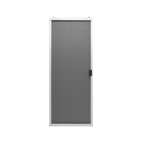 Adjustable Sliding Screen Door 80-3/4" H X 36" W Breezeway Bronze Steel Bronze