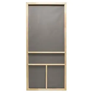 Precision 80-1/2 in. H X 32 in. W Dogwood Natural Wood Wood Screen Door Precision 80-1/2 in. H X 32 in. W Dogwood Natural Wood Wood Screen Door