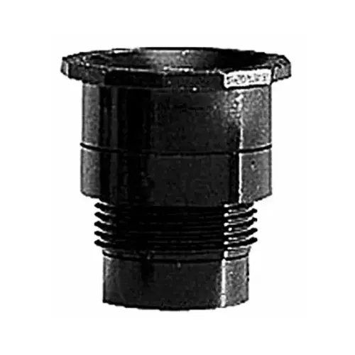 Sprinkler Nozzle Male Thread, Male Thread, 15 ft, Plastic Black