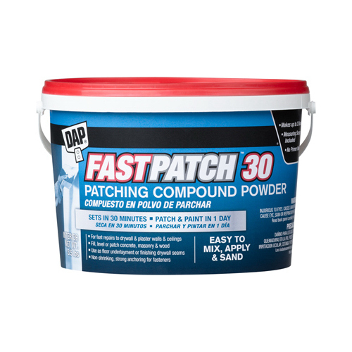 DAP 58550 FASTPATCH Patching Compound, White, 3.5 lb Tub