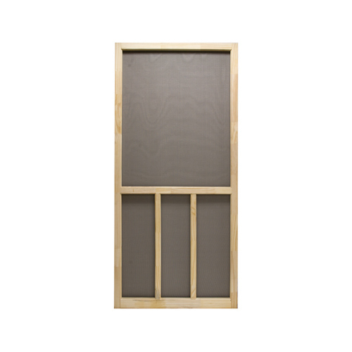 Screen Door 80-1/2" H X 36" W Aspen Natural Wood Wood Natural Wood