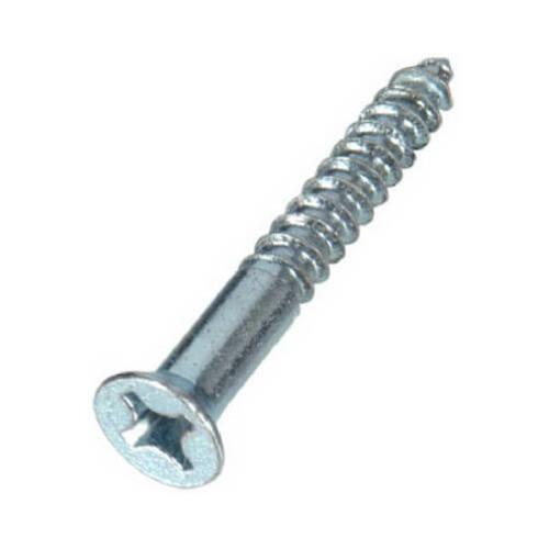 Wood Screws No. 8 S X 1" L Phillips Zinc-Plated Zinc-Plated - pack of 10