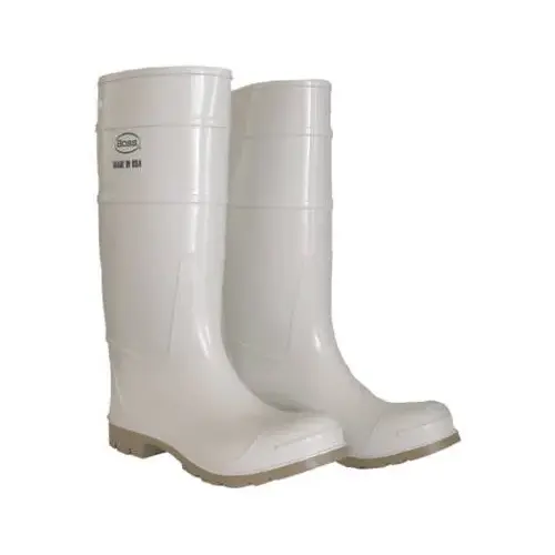 16-Inch Waterproof White Boot, Size 13