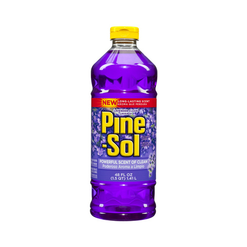 Pine-Sol 40272 Multi-Surface Cleaner Lavender Scent Liquid 48 oz