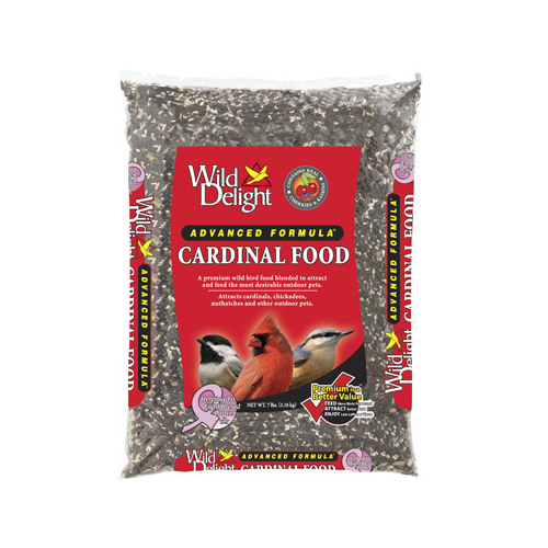 Wild Delight 376070 Wild Bird Food Cardinal Cardinal Sunflower Seeds 7 lb