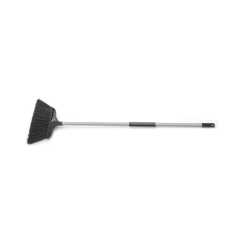 Whisk Broom 14.5" W Synthetic Black/Gray