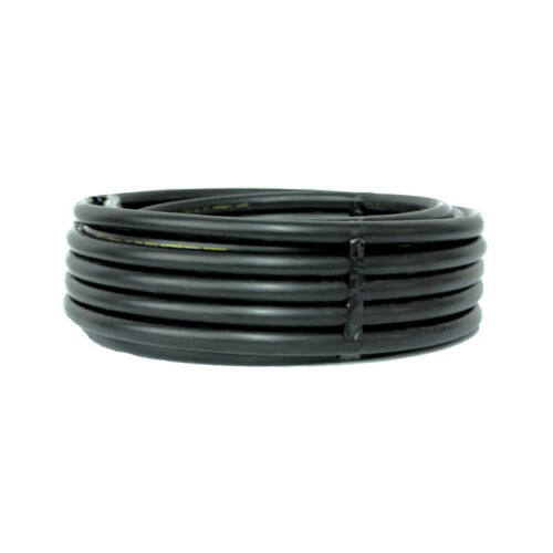 Orbit 67345 Drip Irrigation Tubing Polyethylene 1/2" D X 50 ft. L Black