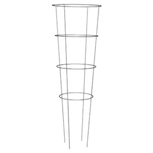 Panacea 54 in. H X 16 in. W Gray Steel Tomato Cage