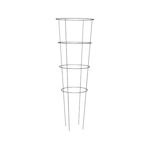 Tomato Cage 54" H X 16" W Gray Steel Gray - pack of 15