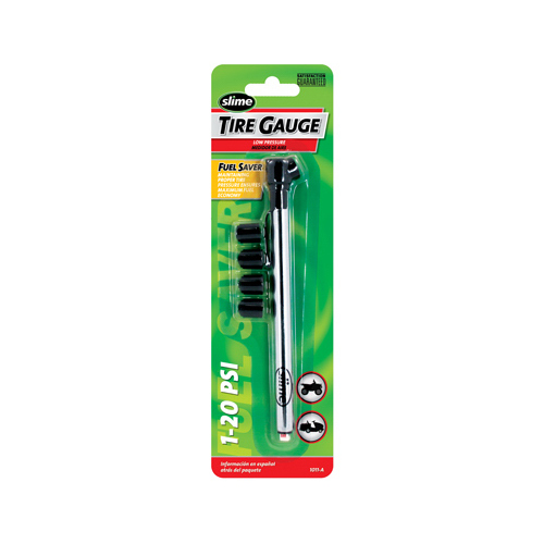 Slime 1011-A Tire Pressure Gauge 20 psi Pencil