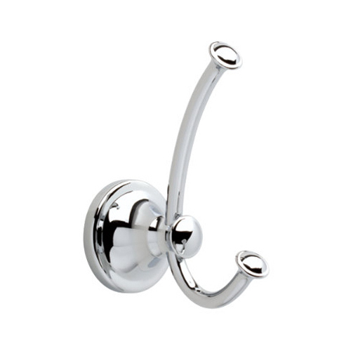 Delta 132890 Robe Hook Silverton 5.2" H X 3.8" W X 2.3" L Chrome Chrome