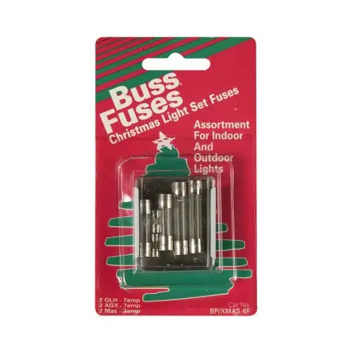 Christmas Fuse 3 & 7 amps