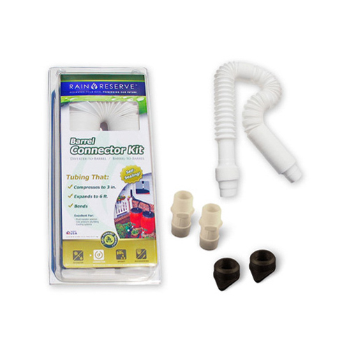 Rain Reserve 2012312 Connector Kit White Plastic White
