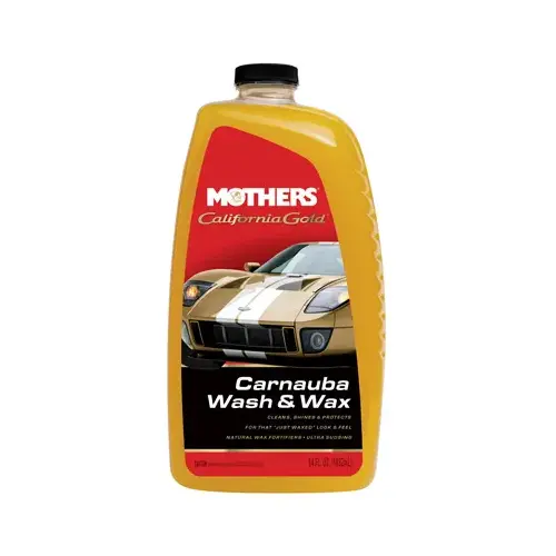 Mothers 05674 California Gold Carnauba Wash & Wax, 64 oz.
