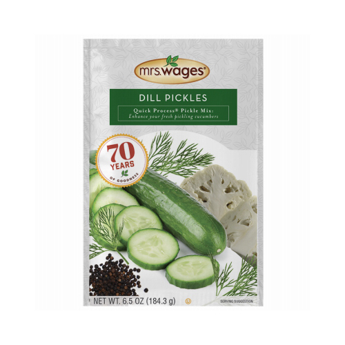 Mrs. Wages W621-J7425-XCP12 Dill Pickles Mix 6.5 oz - pack of 12