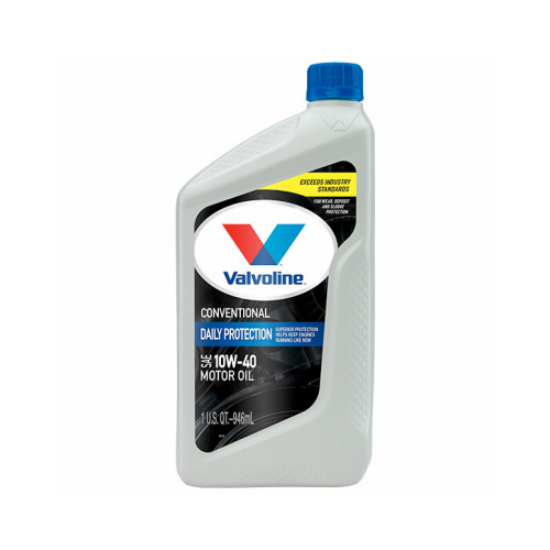 Valvoline 797671 Motor Oil, 10W-40, 1 qt Bottle