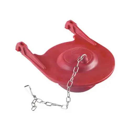Toilet Flapper For Class 5 Models, 3.25 In. Red