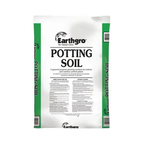 Earthgro Potting Soil, Solid, 1 cu-ft Bag