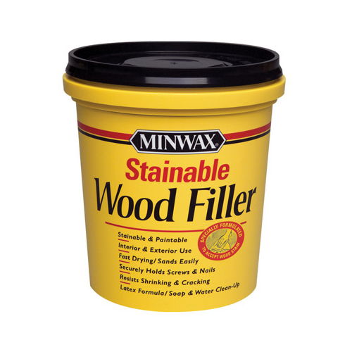 Wood Filler Stainable Natural 16 oz Natural