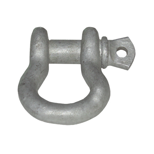 Bow Shackle 3/4" W X 3/4" L Gray 42000 lb Gray