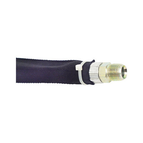 Hose Sleeve Nylon 1.59" D Black