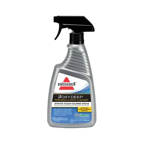 Carpet Cleaner, 22 oz Bottle, Liquid, Characteristic, Clear