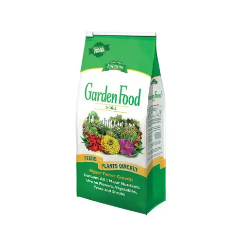 Garden Food, 6.75 lb, Granular, 5-10-5 N-P-K Ratio