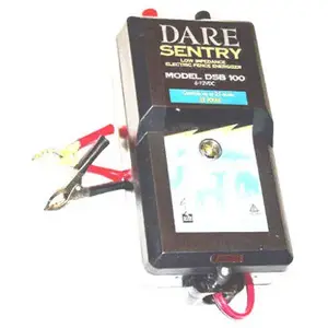 Dare Sentry 12 V Battery-Powered Fence Energizer 25 acre Black