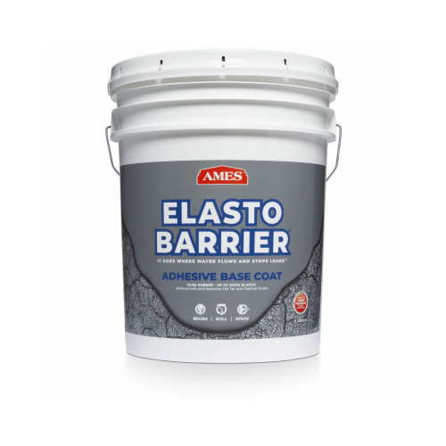 Ames SEB5 Roof Coating ElastoBarrier Gray Acrylic Elastomeric Gray