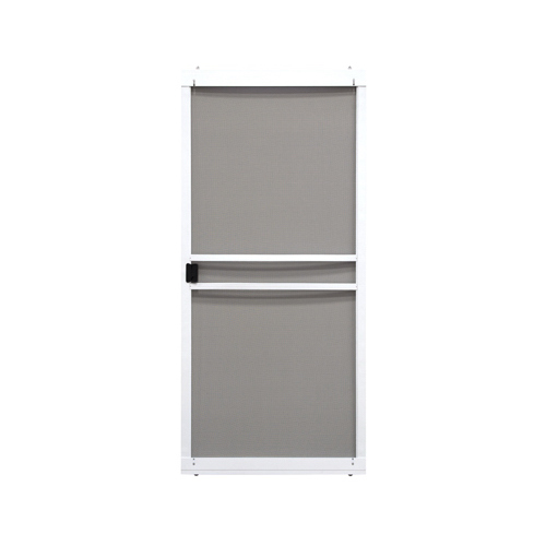 Adjustable Sliding Screen Door 80-3/4" H X 36" W Branson White Steel White