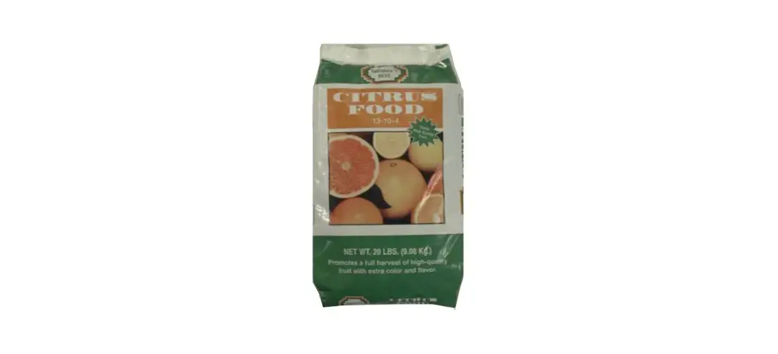 Arizona's Best AZB10062 Citrus Food, 20 lb, Solid, 13-10-4