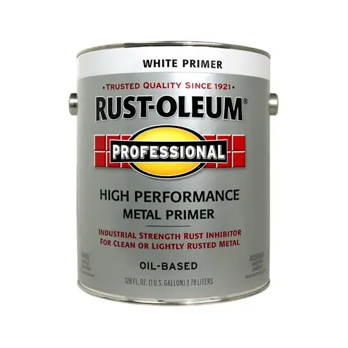 Professional VOC SCAQMD Clean Metal Primer, White, 1 Gal.